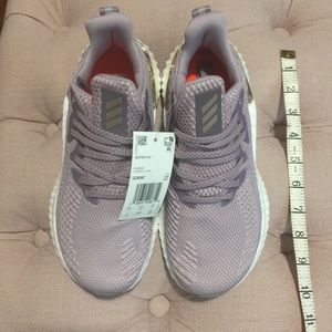 adidas Alphaboost Orchid Tint Running Unisex US 4